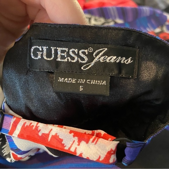 Guess Jeans women’s patterned  Sun dress in size small - Picture 10 of 13